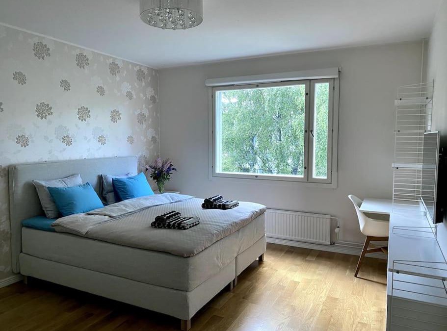 Espoo Apartment | 2 br apartment w/balcony, wifi, parking