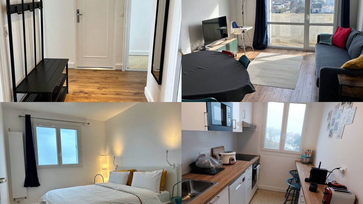 Saint-Germain-en-Laye Apartment | 2 BR Family Friendly Free Parking