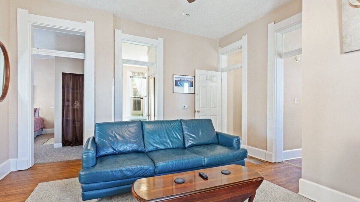 Babe Denny House | 2 BR Next To Lucas Oil - Walk to Conventions!