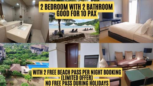 Morong Apartment | 2- BR PENTHOUSE - Seabreeze Building C, Penthouse Unit - P05