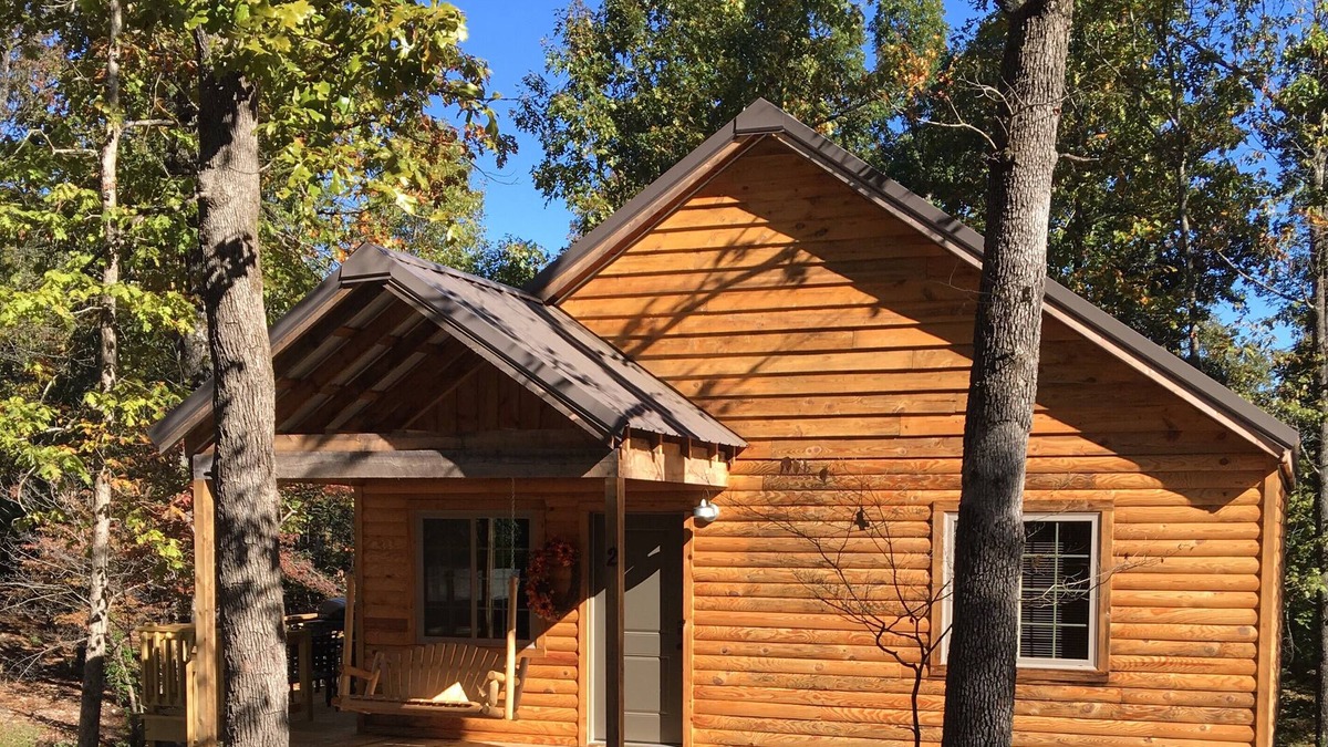 Mountain Home Cabin | #2 Fall Creek Cabins 1 mile from Lake Norfork and Mountain Home Ar.