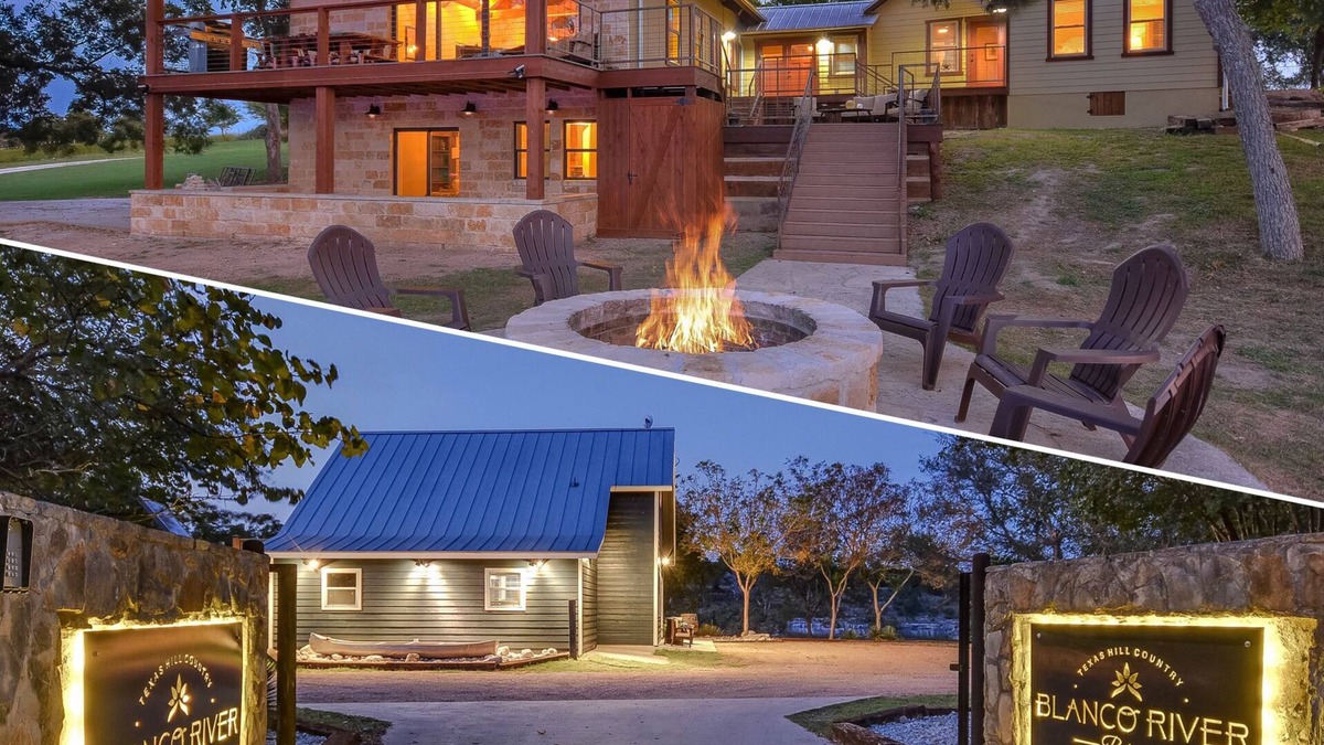 Blanco House | 2 Houses - 6 Acres, Riverfront, Pool, Hot Tub, BEAUTIFUL VALLEY