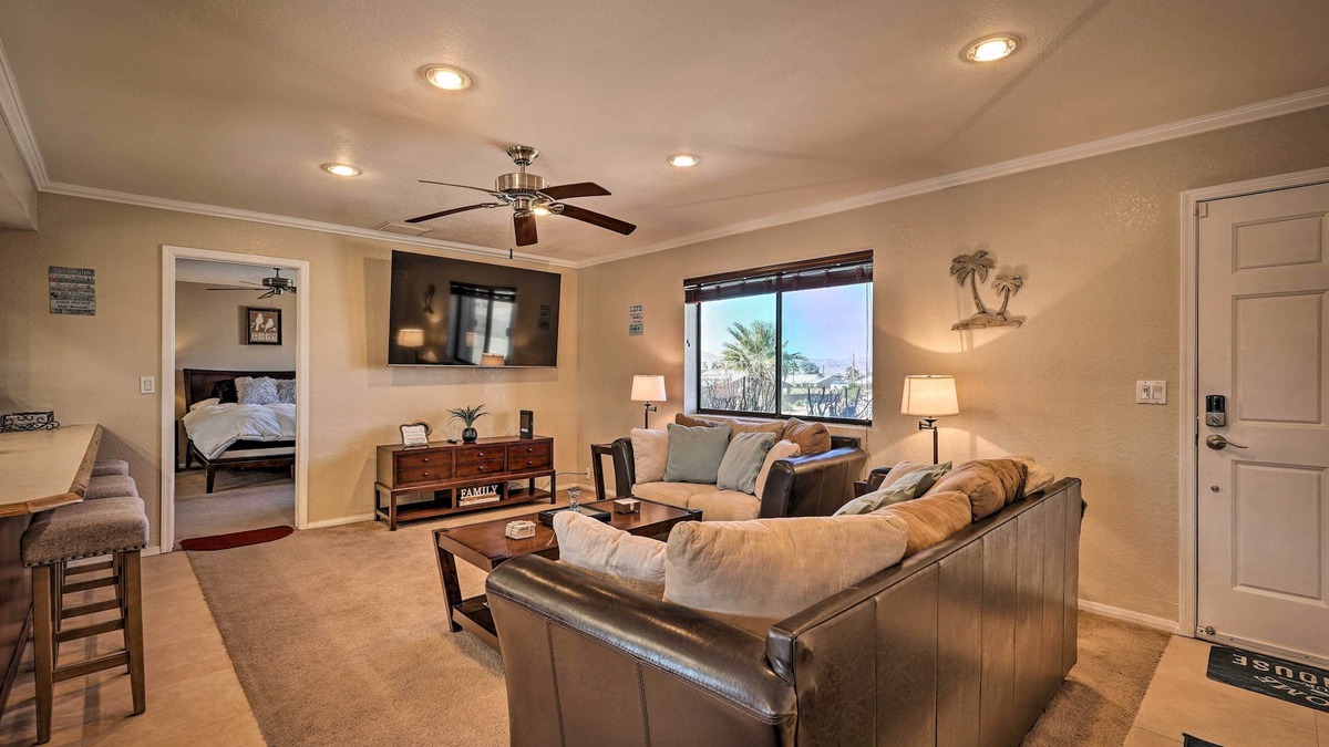 Lake Havasu City House | 2 Mi to Lake: Home w/Fire Pit in Arizona!