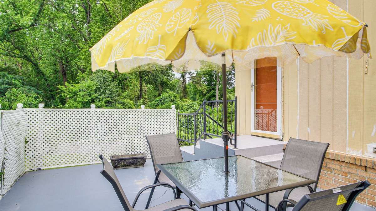 Orangeburg House | 2 Mi to SC State & Claflin: Townhome w/Patio!