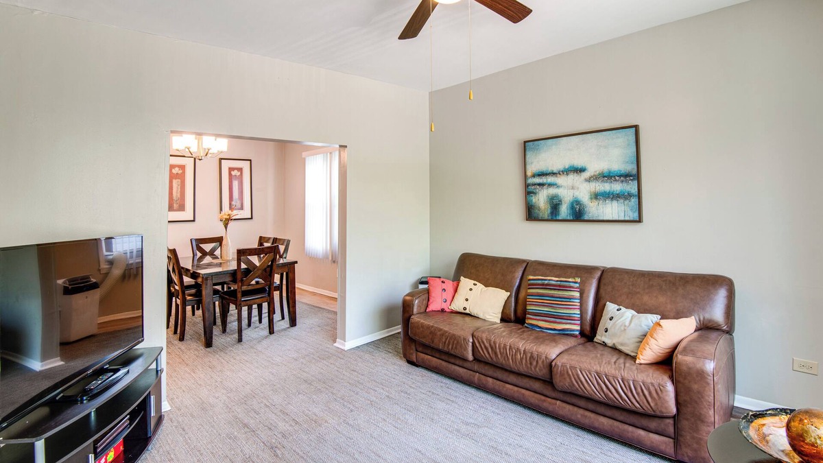 Essex Apartment | 2 Mi to South Shore Beach: Unit w/Balcony & Yard!