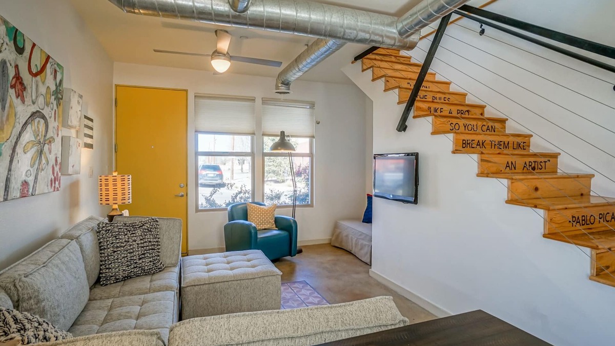 Downtown Albuquerque Condo | #2-Mount Condo · Urban! Art! 1bd1ba Condo near Old Town/Sawmill
