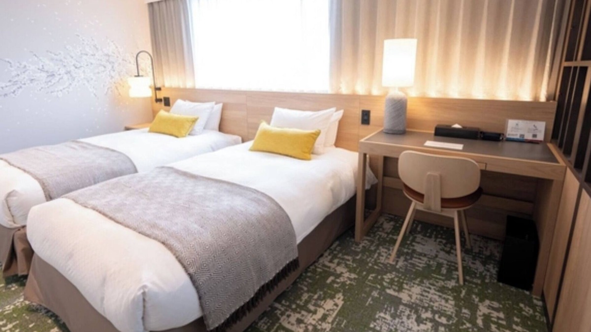 Mito Hotel | 2 people use nonsmoking Deluxe Twin Room Reno/Mito Ibaraki