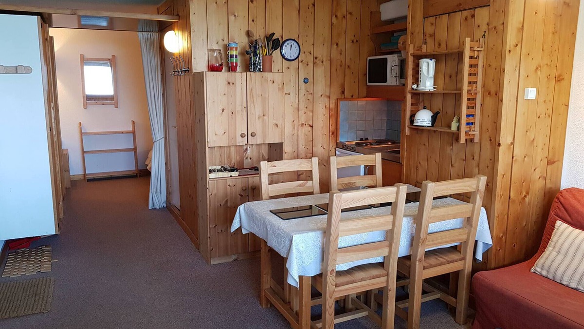 Arc-1600 Apartment | 2-room apartment for 4 people, close to slopes and shops in Arc 1600