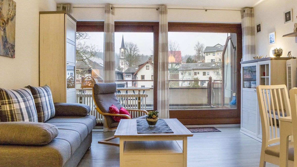 Schoenwald Apartment | 2-room holiday apartment 109 Black Forest, with balcony and Wi-Fi