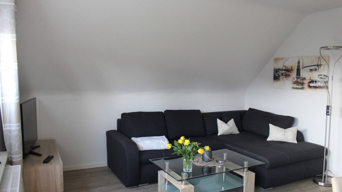 Jork Apartment | 2 rooms with open kitchen - Apartment Rudis Orchard