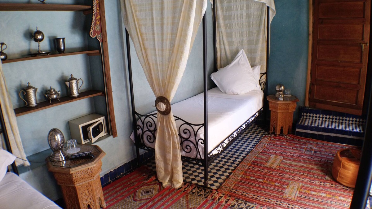 Ain Azlitan Bed & Breakfast | 2 Single Beds, Riad Layalina Fez: Pool, 360° View & Free Secure Parking at Foot