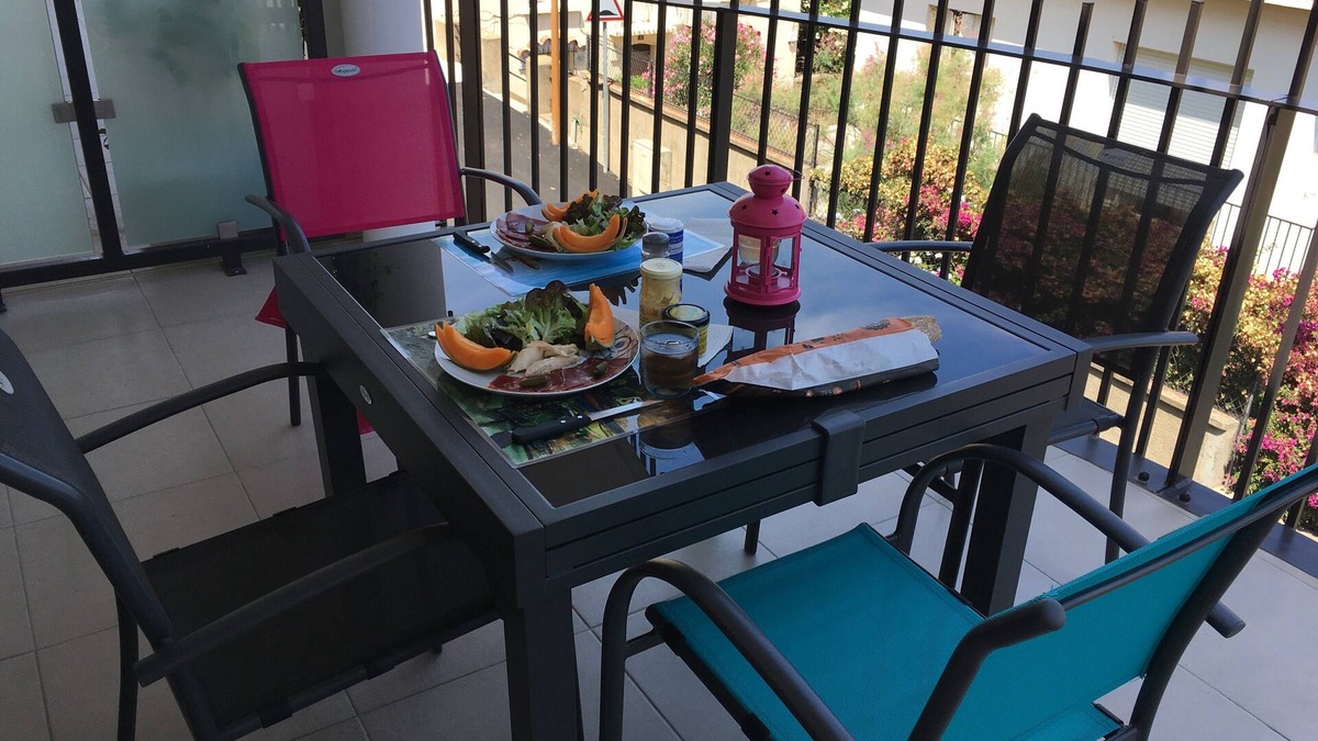 Port-Vendres Apartment | 2 Terrasses entre Mer et Montagne T2 52m2 air-conditioned with WiFi. Rated 3 ⭐️