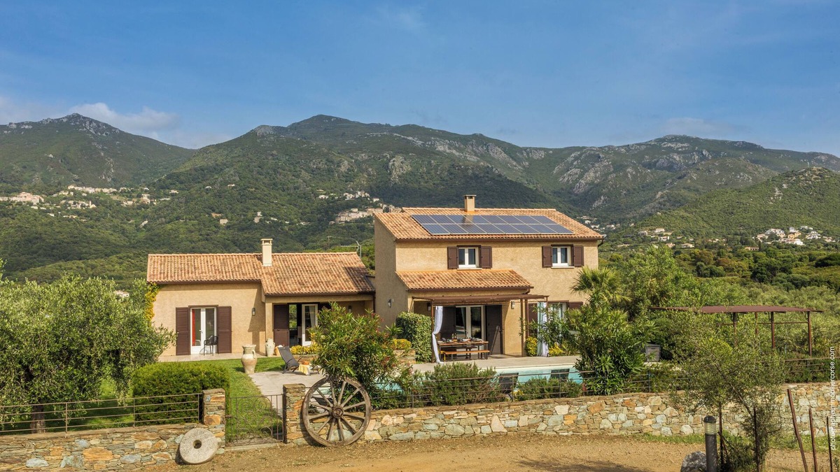 Oletta House | 2 villas with swimming pool in an olive grove in Corsica: relaxation and serenity .
