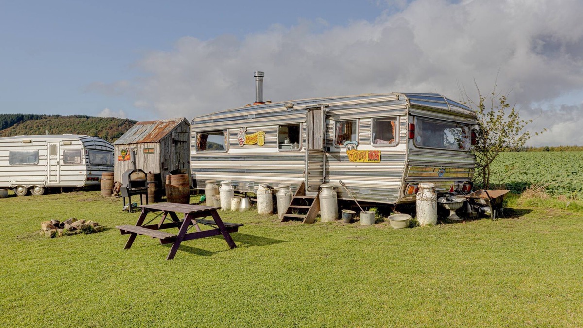 Scarborough Cabin | 2 x Double Bed Glamping Wagon at Dalby Forest