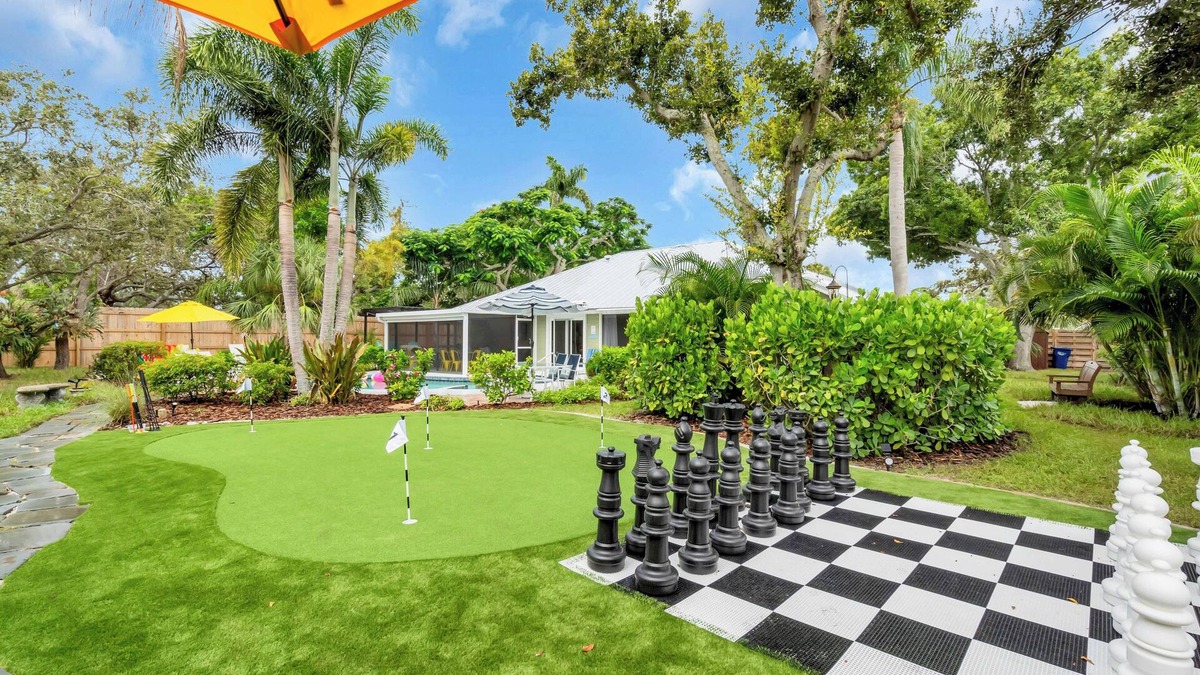 Palma Sola House | 20% OFF! Destiny Palms Pool/Spa, Mini Golf, Giant Chess, Game rm, IMG, AMI Beach