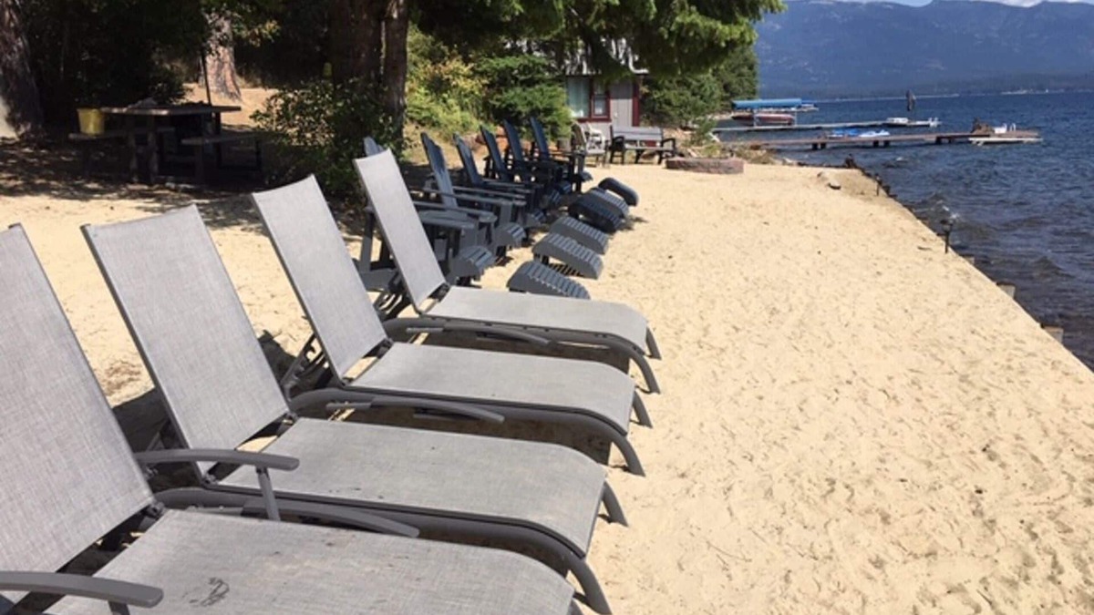 Sagle House | 200 feet of private water frontage on Lake Pend Oreille, with incredible views!