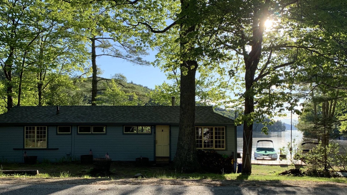 Alton Cottage | 200 ft of Winnipesaukee Shore with Gorgeous Sunsets in Scenic Roberts Cove