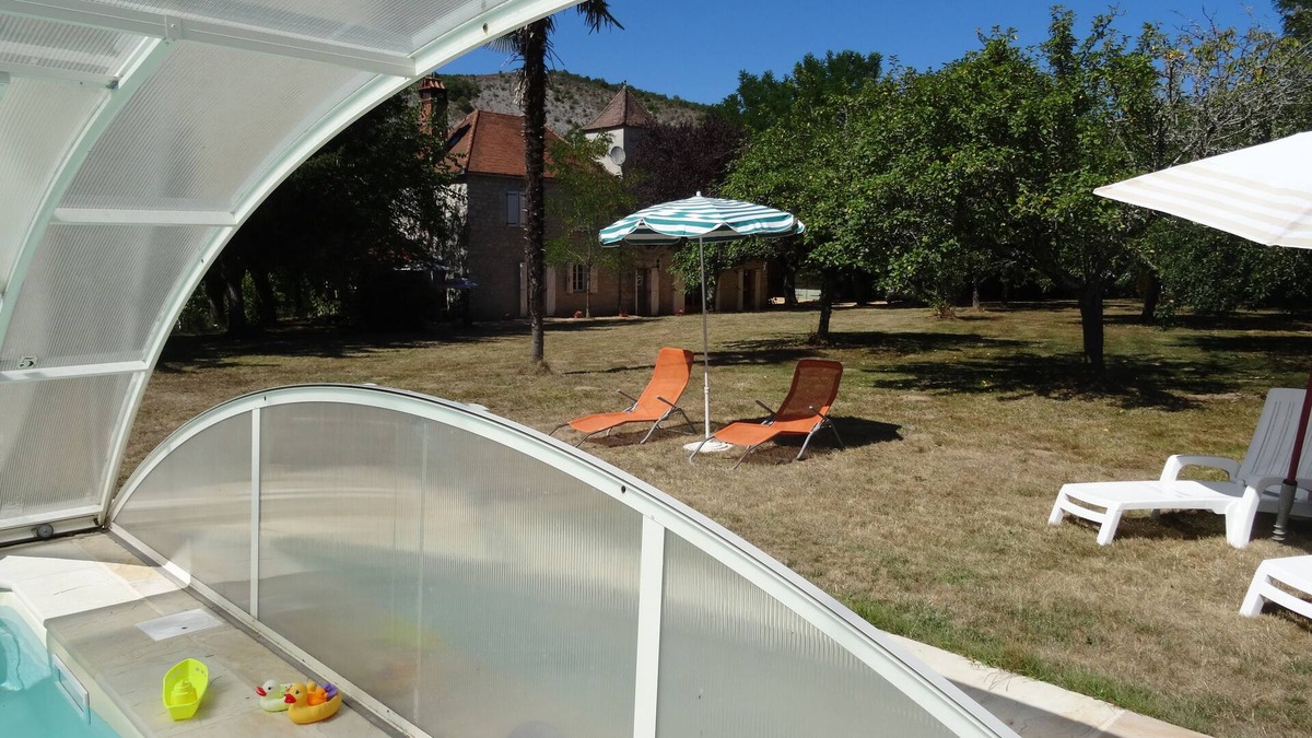 Lacave House | 200m from the Dordogne, renovated stone house, with SPA & swimming pool, park 1 ha