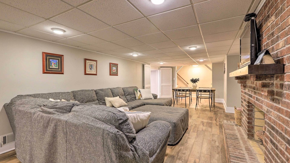 Jonesboro Apartment | 21 Mi to Atlanta: Getaway w/Fire Pit!