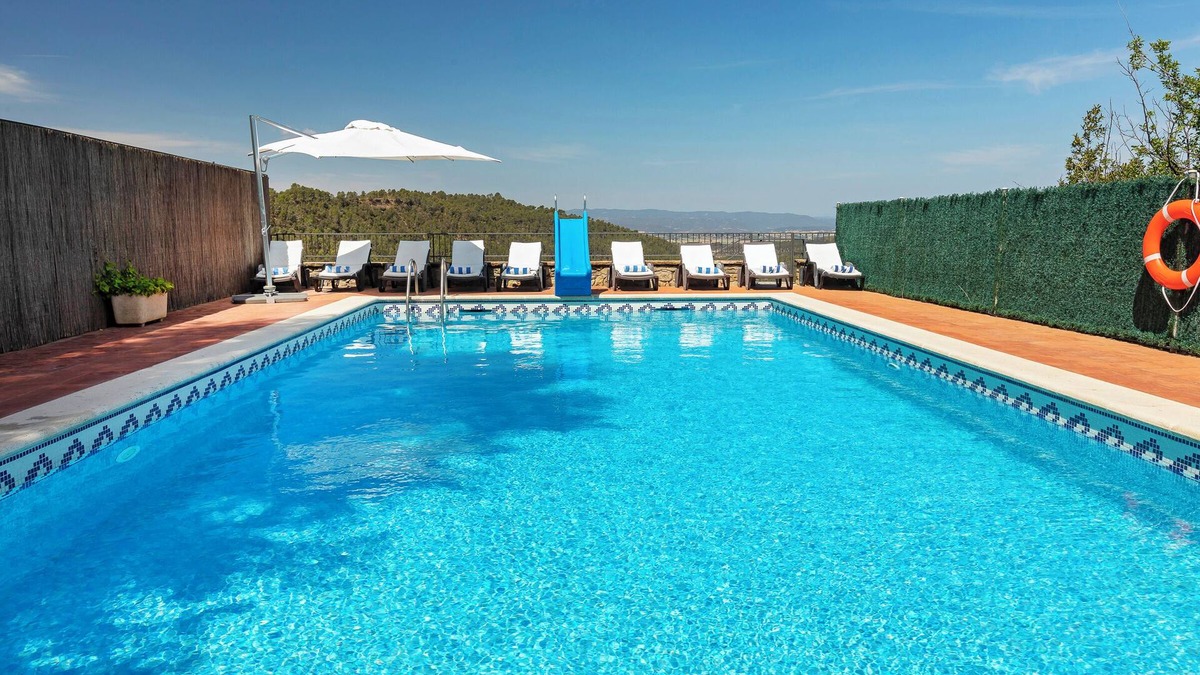 Rocafort Villa | 21 sleeps private pool villa & BBQ near Barcelona