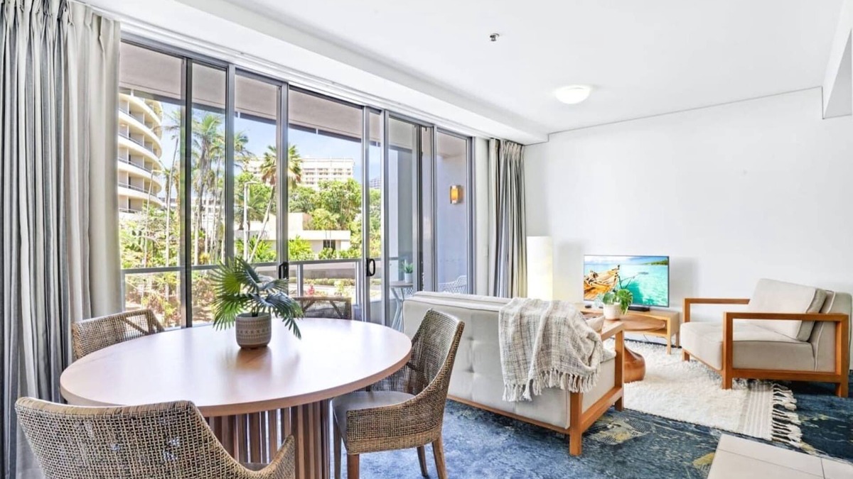 Cairns Central Business District Condo | 219 Harbour Lights| Waterfront Escape in Cairns | Pool + Balcony