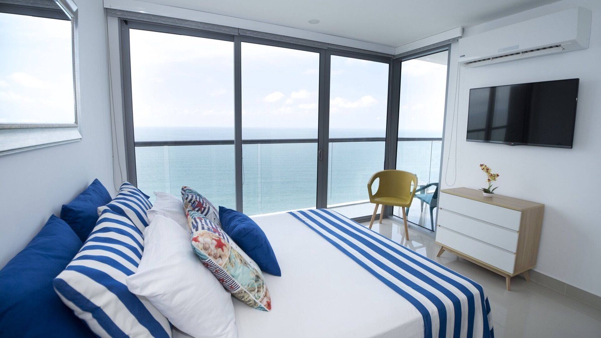 Bocagrande Apartment | 25th Floor Spectacular 1 Bedroom Apt in BocaGrande