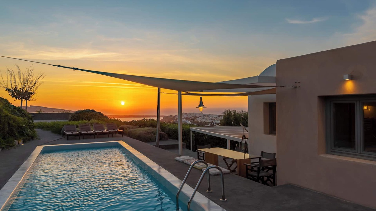Oia Villa | 270 Oia's View House IV, Private Swimming Pool, outdoor Hot Tub, Sunset View
