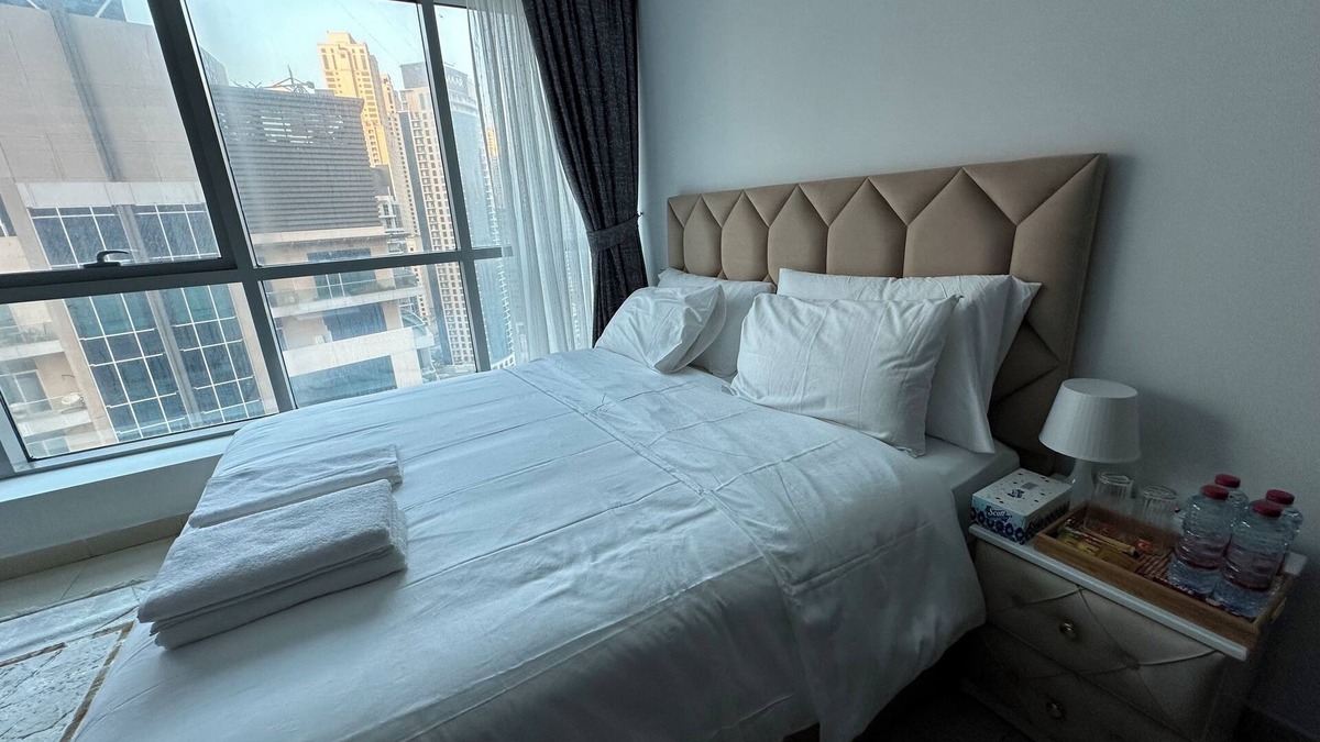Jumeirah Apartment | 2BHK Apartment Prime Location-Marina View-High Floor-Walk -1min Tram-5min Beach