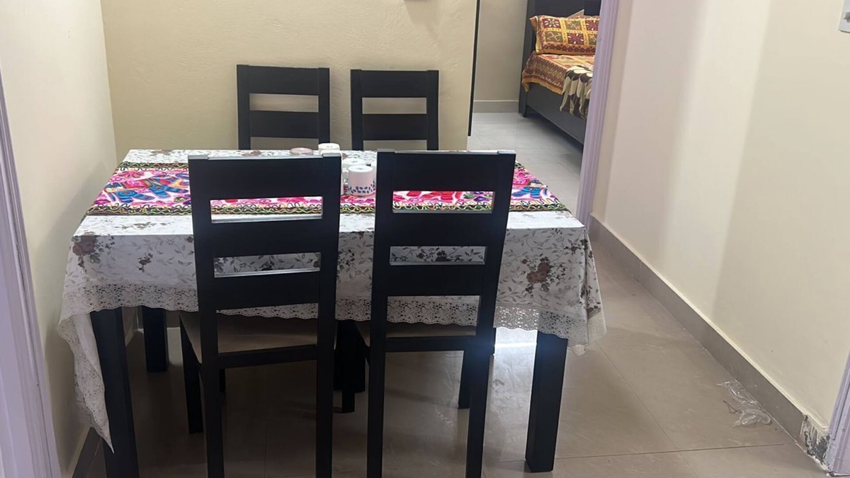 Jalahalli Apartment | 2BHK Aptt + WiFi @ Yeshwanthpur bangalore BIEC, Christ University, NID, Iskon