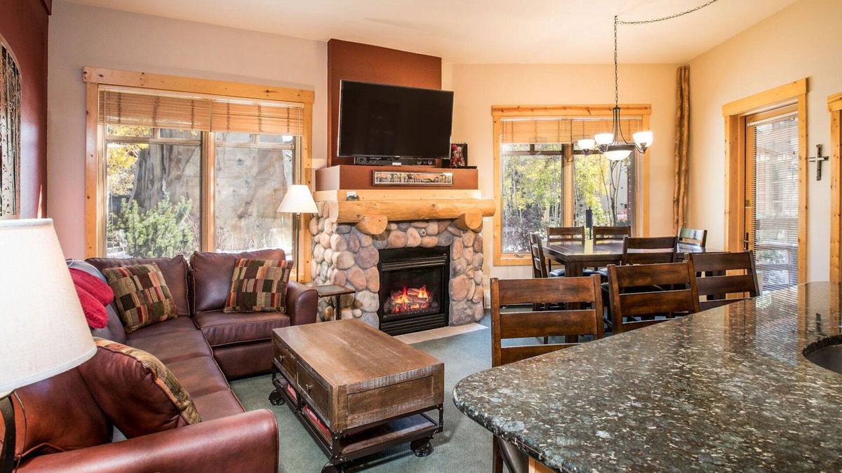 Copper Mountain Village Condo | 2BR/2BA Tucker Mountain Lodge #111 - 100' to the Lifts!