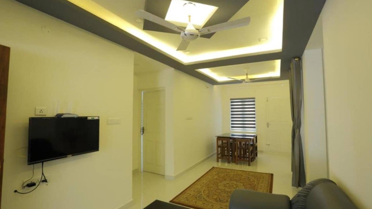 Alwaye Apartment | 2BR Apt Near Rajagiri Hospital W/AC | Sleeps 5