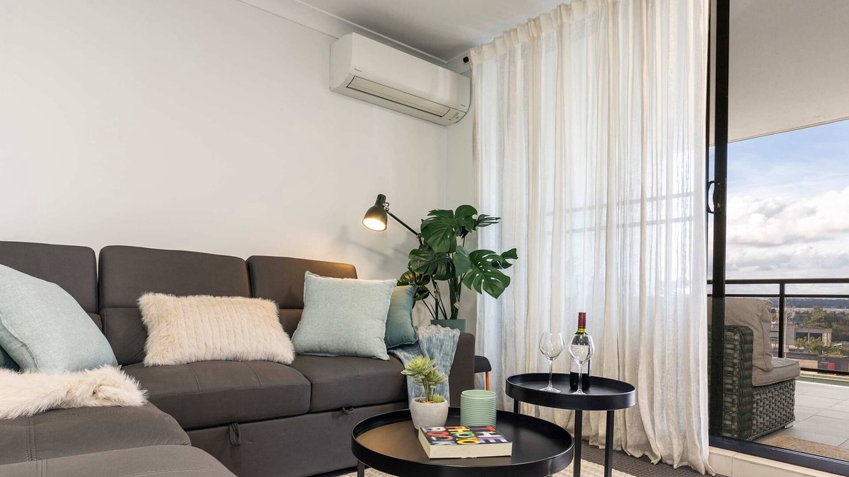 Parramatta Apartment | 2BR Central Parramatta Apt With Balcony & Parking