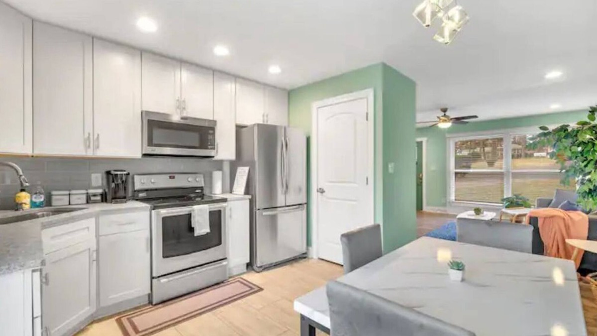 Charlotte House | 2BR Condo~ Relax or Work Remotely with A+ Location