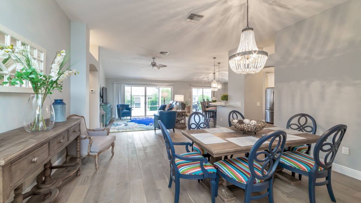 Piedmont House | 3 Bdrm, 2 Bath Home with Golf Cart & WiFi Close to Pools.