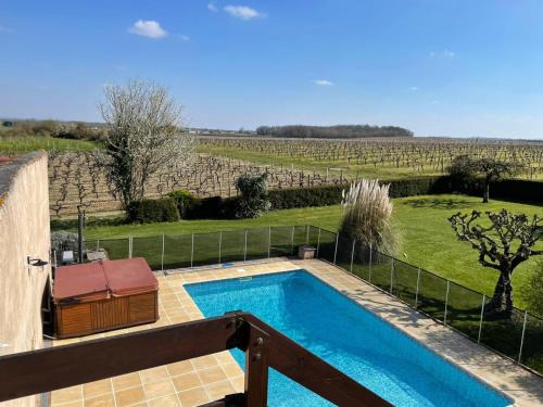 Nantille House | 3 Bed Gite with private pool & garden in Nantille