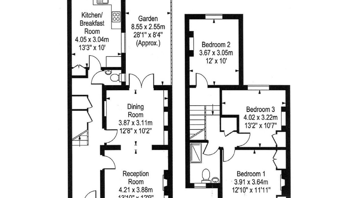Mortlake House | 3 bed terrace house half a mile from Kew Gardens Station