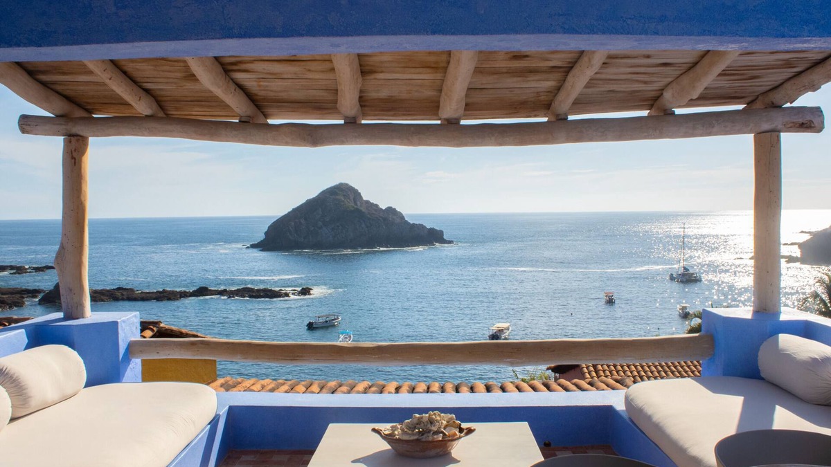 Costa Careyes House | 3 Bedroom Casita Hermanitas panoramic ocean views in Careyes