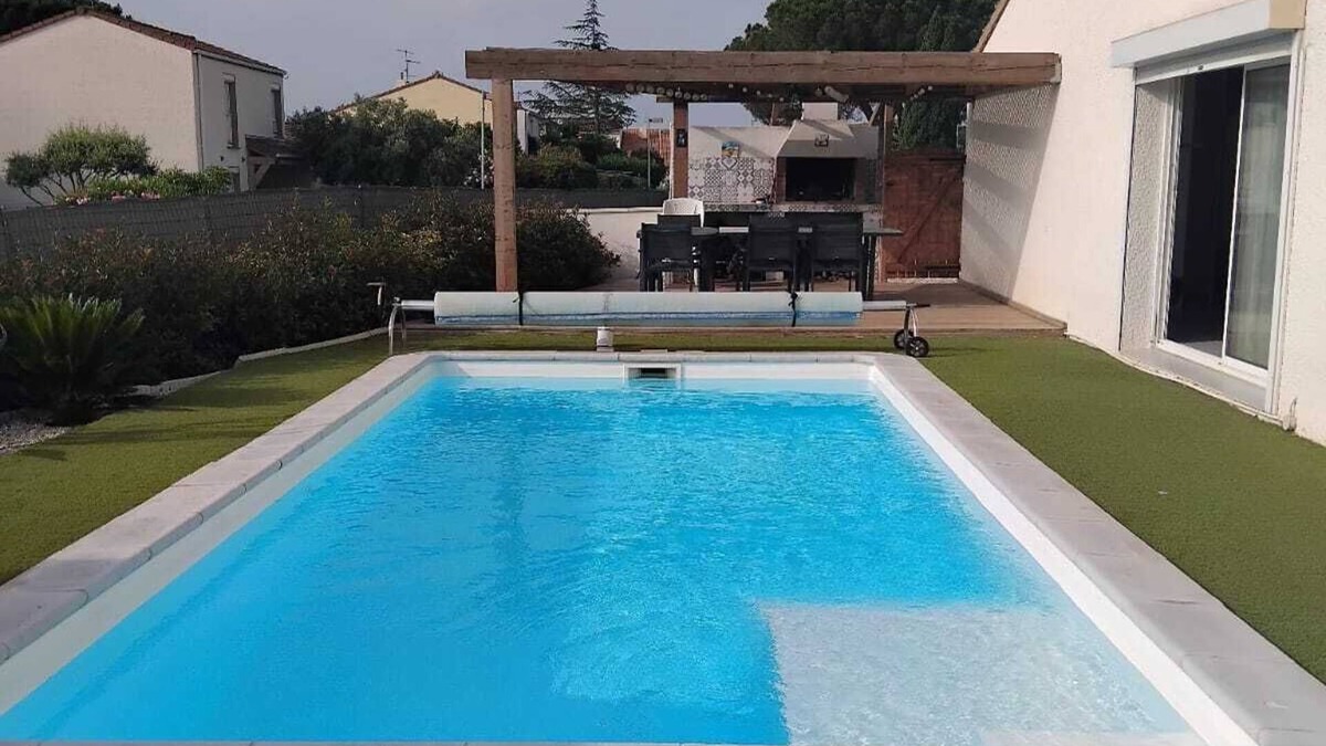 Cabestany House | 3-bedroom house with pool near the sea