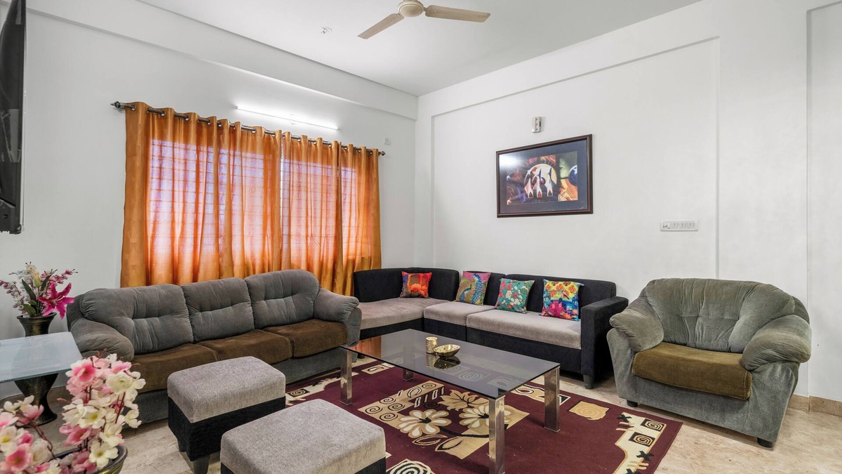 Ejipura Apartment | 3-Bedroom penthouse in Koramangala with Jacuzzi, WiFi, AC and terrace garden