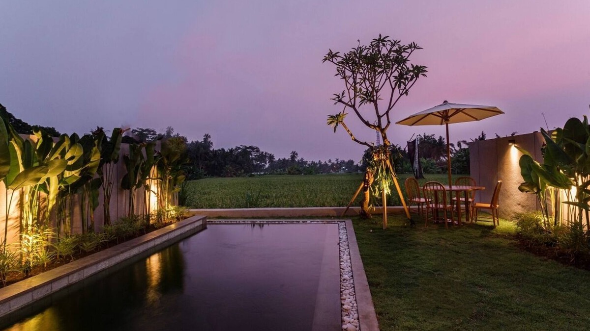 Pejeng Villa | 3 Bedroom Private Villa with Rice Field View
