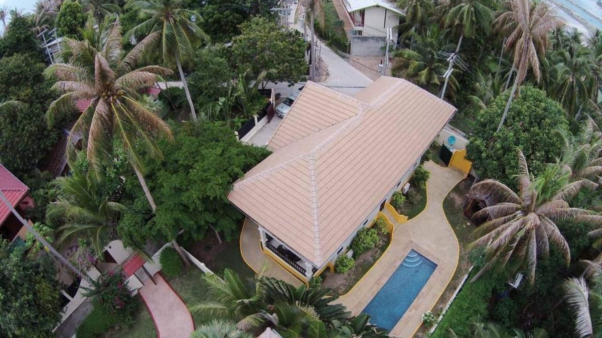 Hin Hong Villa | 3 Bedroom Seafront Bay View Villa - Koh Phangan