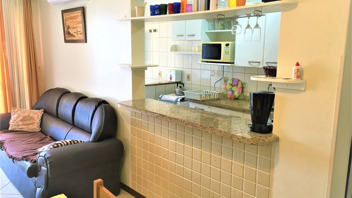 Jurere Apartment | 3 bedroom suite Home office wi-fi 250 M split TVs Open Jurerê panoramic view