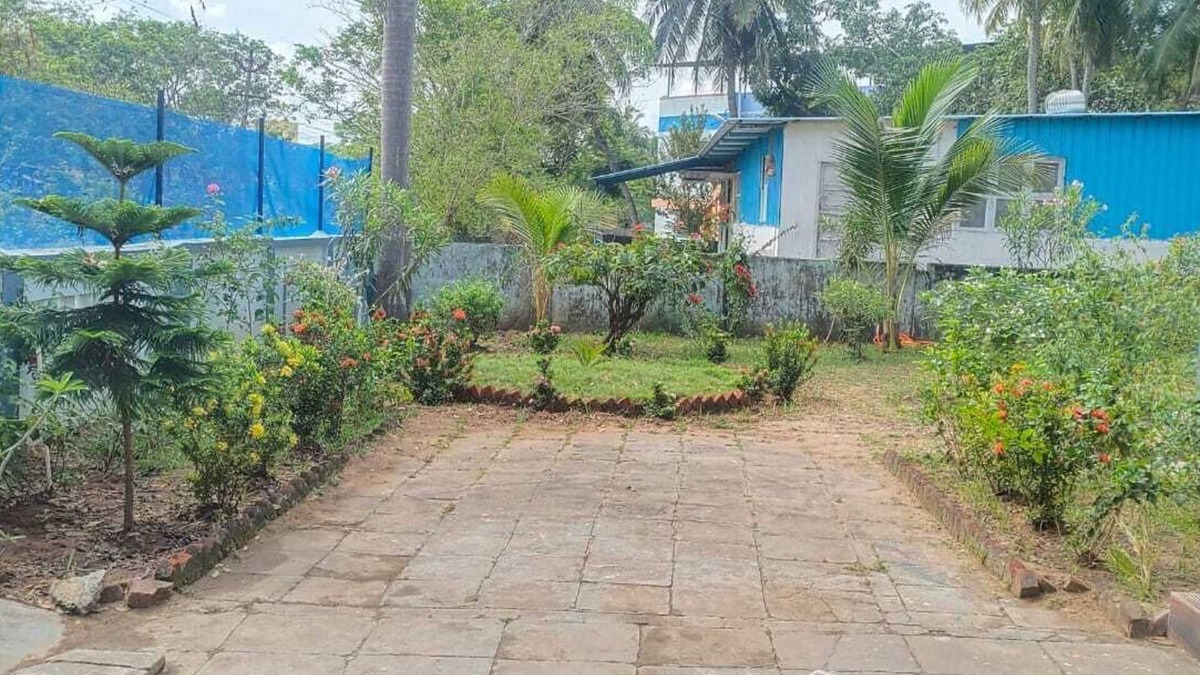 Chidambaram Villa | 3-bedroom villa in Chidambaram with AC, WiFi. Enjoy stay in natural Garden.