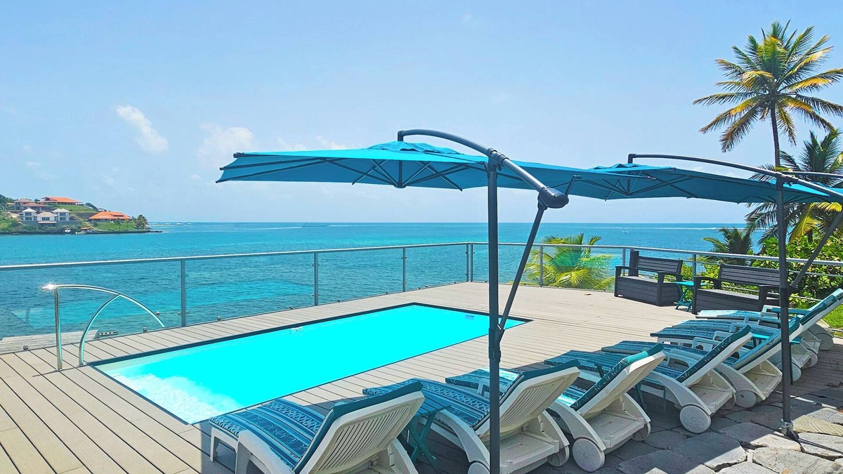 Le Vauclin Villa | 3-bedroom villa with waterfront pool and private pontoon