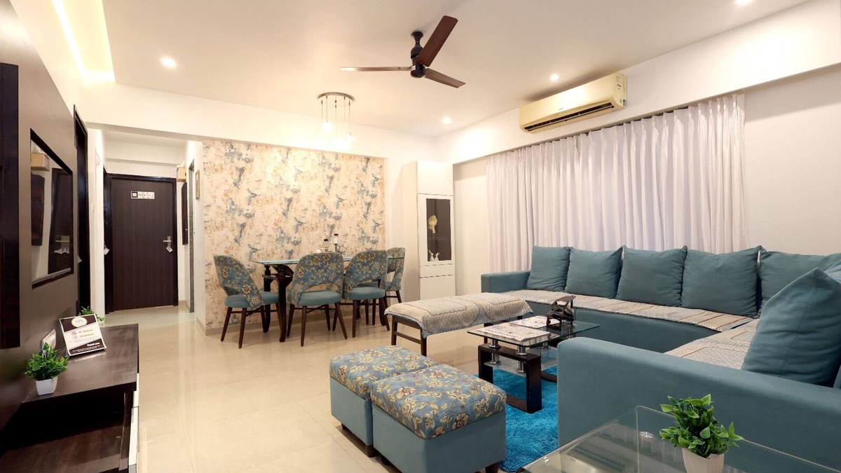 Mumbai Apartment | 3 Bedroom + Wifi+ Chef on demand+ Andheri east