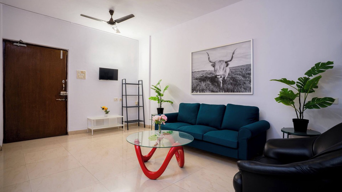 Navi Mumbai House | 3 BHK apartment, Sea Facing with Kitchen and living.
