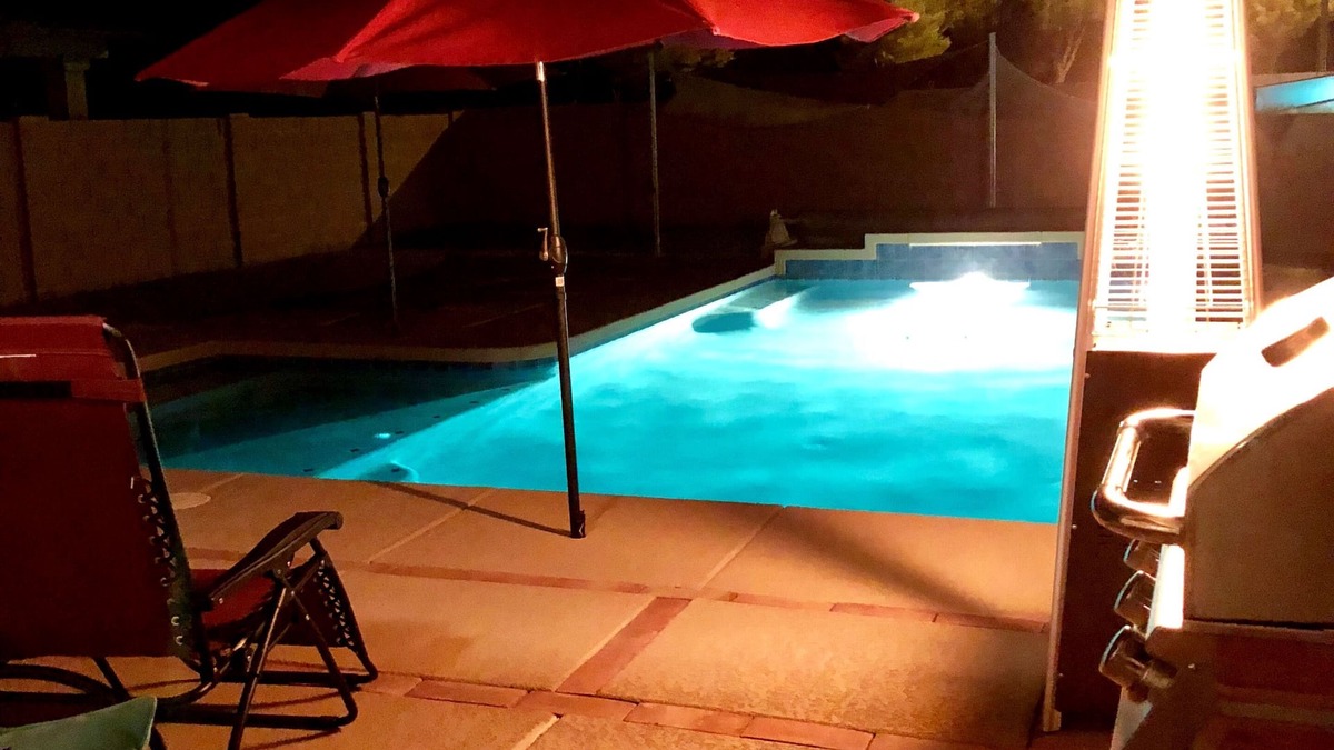 Maricopa House | 3 BR Heated Private Saltwater SUNNY Pool In/Out Stereo Speakers Prof BBQ Gril