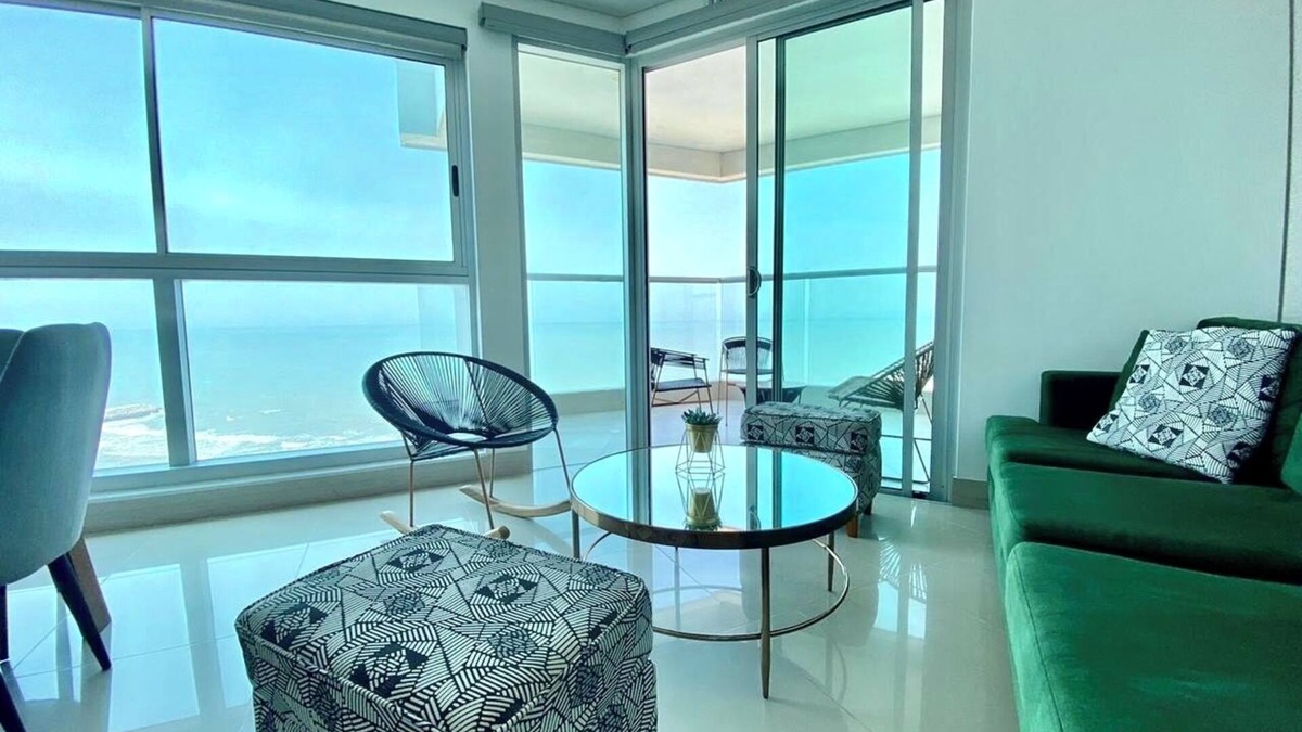 Cartagena District Apartment | 3 BR Murano ocean View 1201