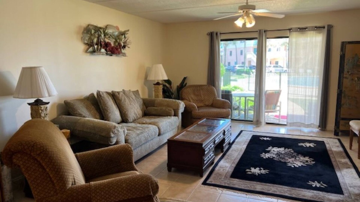 Butler Beach Condo | 3 BR Poolside & just steps to the Beach! Unit 418