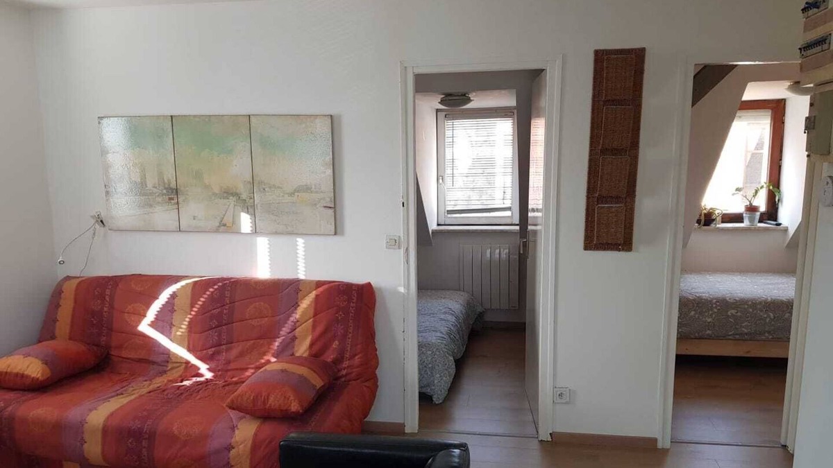 Plaine des Bouchers Apartment | 3 bright and quiet rooms on the roofs near the city center